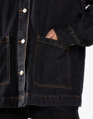 Indigo Denim Chore Jacket