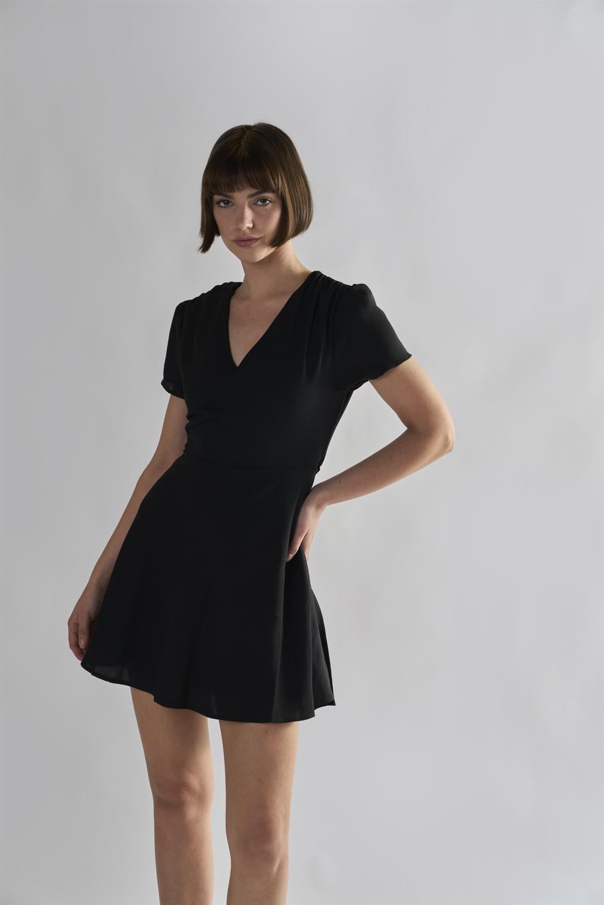 CK2731B BLACK DRESSES