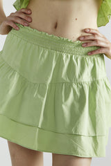 Apple-Green Rara Mini-Skirt