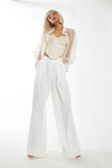 GS0403A-NUDE ORGANZA