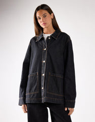Indigo Denim Chore Jacket