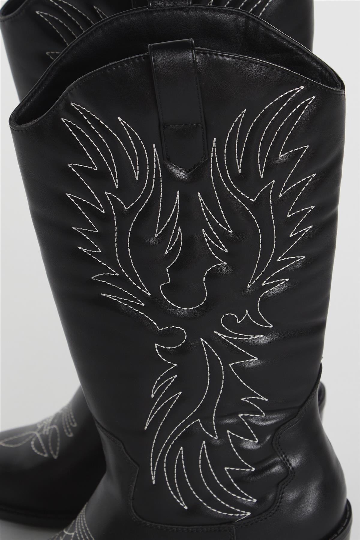 Black Cowboy Boots