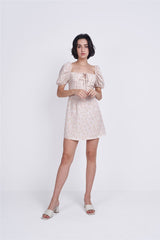 Stone Ditsy Floral Mini Dress
