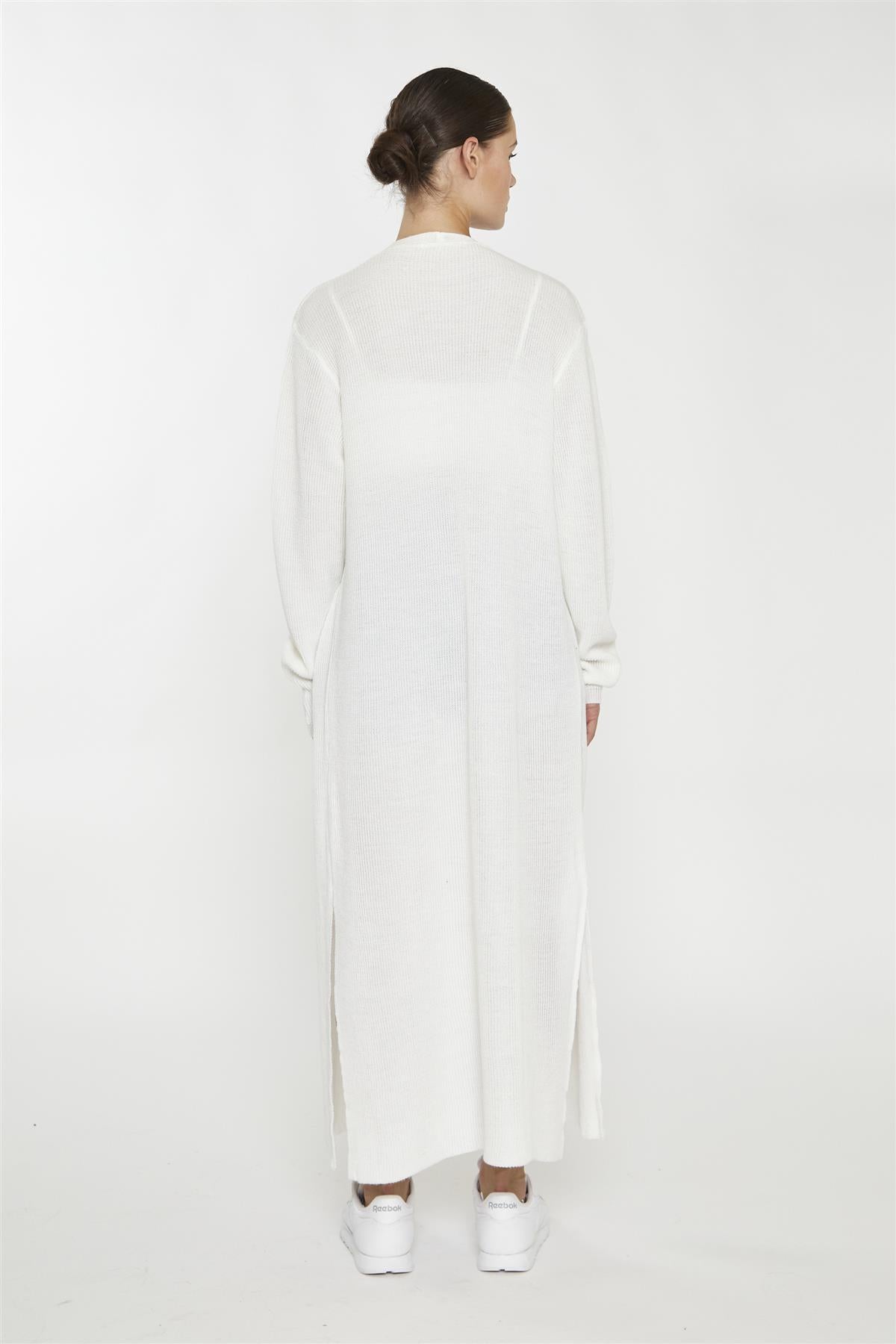 Bone Longline-Cardigan