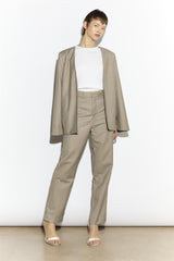 Cape Jacket - Taupe Grey