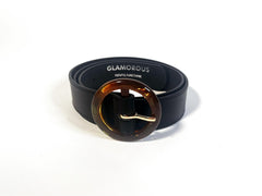 Black Brown Buckle-Belt