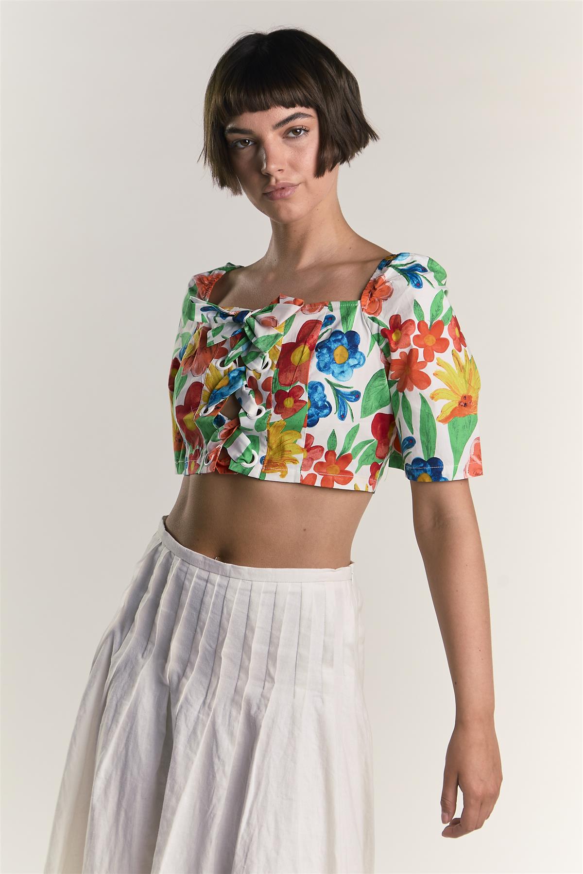 AN3737-LARGE BRIGHT FLORAL