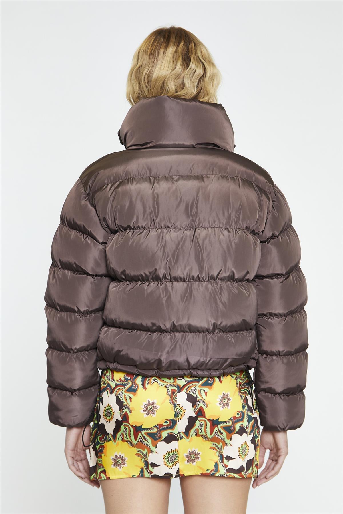 Chocolate Puffer Long Sleeve- Jacket