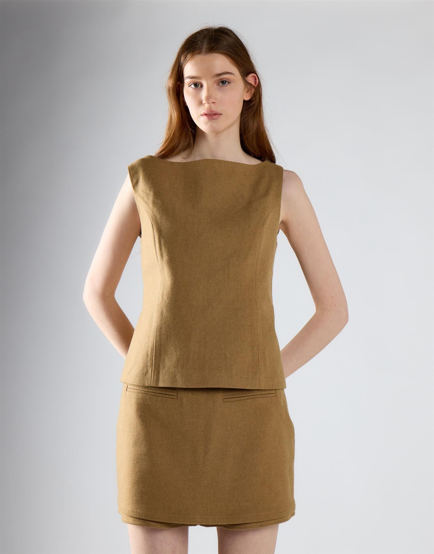 Sand Pocket Detail Mini Skort