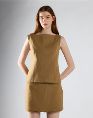 Sand Pocket Detail Mini Skort