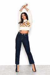 KA6876 DARK BLUE JEANS