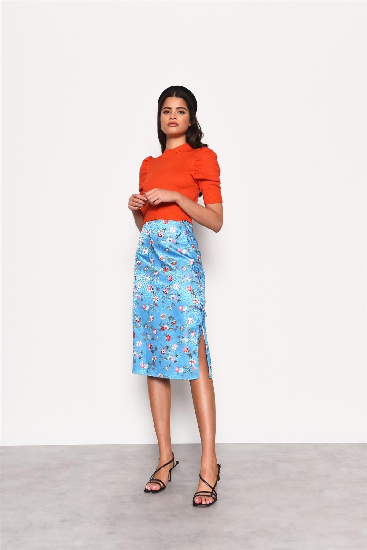 AN3788-BLUE MULTI FLORAL
