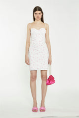 TM0843-WHITE PINK FLORAL