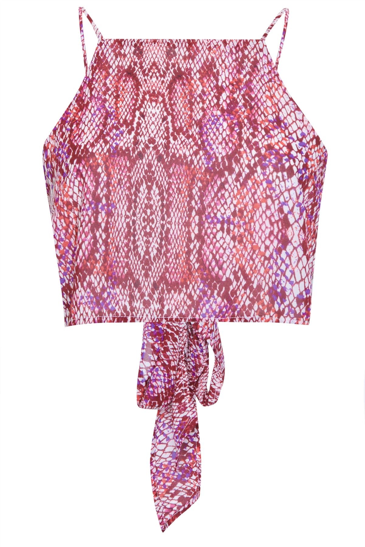 AN1695-BW95-RASPBERRY SNAKESKIN