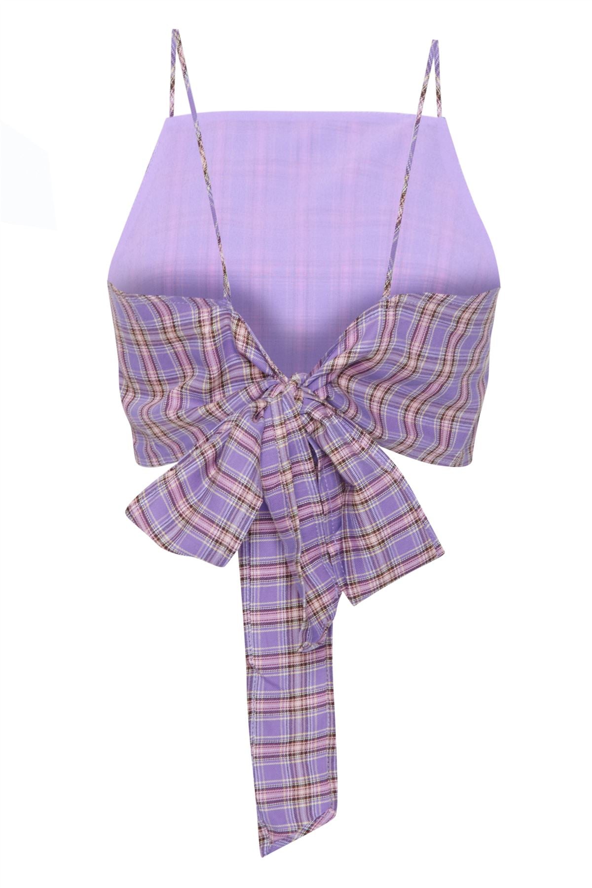 AN1695-LILAC PINK CHECK