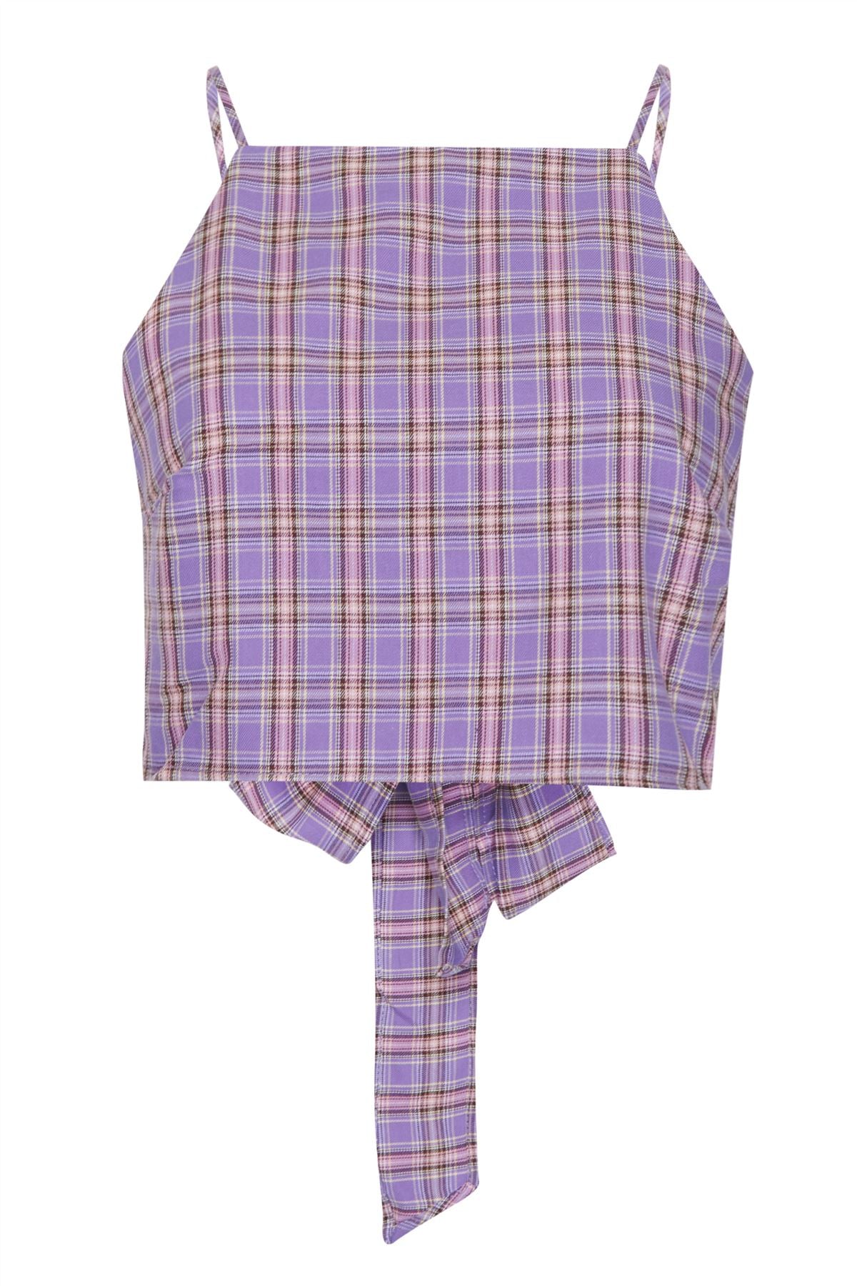 AN1695-LILAC PINK CHECK